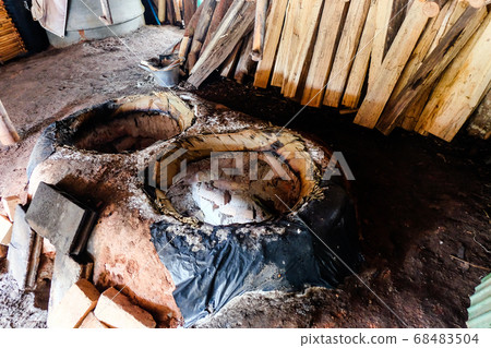 Ancient Rock Salt Pond Ancient Rock Salt Pond 68483504