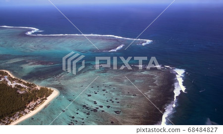 Underwater Waterfall in Mauritius 68484827