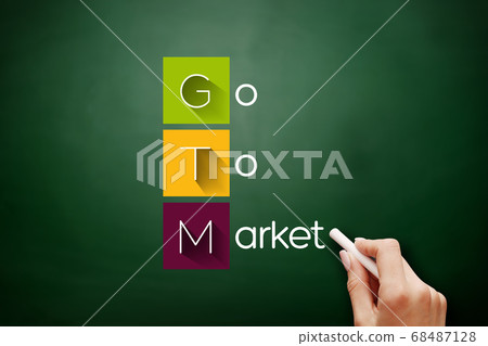 GTM - Go To Market acronym, business concept GTM - Go To Market acronym, business concept 68487128