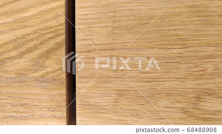 Texture of lacquered wood on a table, bench  68488908