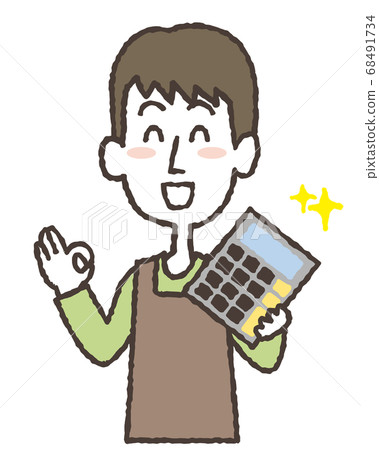 丈夫管理得很好的丈夫的插圖 丈夫管理得很好的丈夫的插圖 68491734