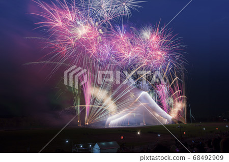 Fireworks display Fireworks display 68492909