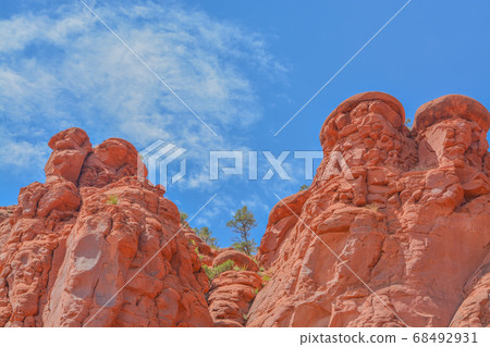 Red rock formations in Northern Arizona, Yavapai County, Coconino National Forest, Arizona rock formations in Northern Arizona, Yavapai County, Coconino National Forest, Arizona 68492931