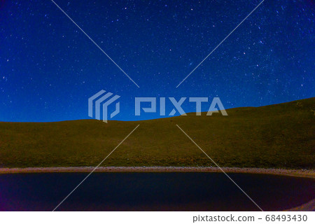 Taiwan Mountain Lakes-Angel's Tears Jiaming Lake Starry Sky Milky Way 68493430