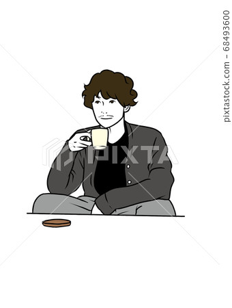 喝咖啡的男人 68493600