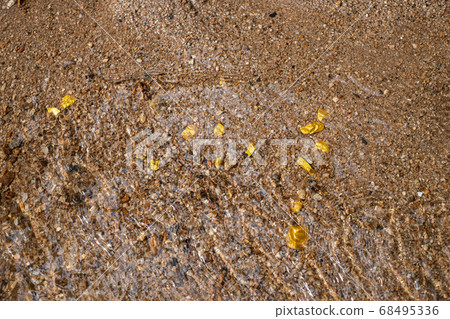 Pure gold nugget ore found in mine with natural underwater sources Pure gold nugget ore found in mine with natural underwater sources 68495336