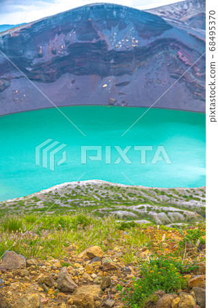 Zao鍋與多雲的天空 68495370