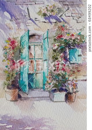 Small italian village 68499202