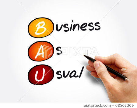 BAU - Business as Usual acronym BAU - Business as Usual acronym 68502309