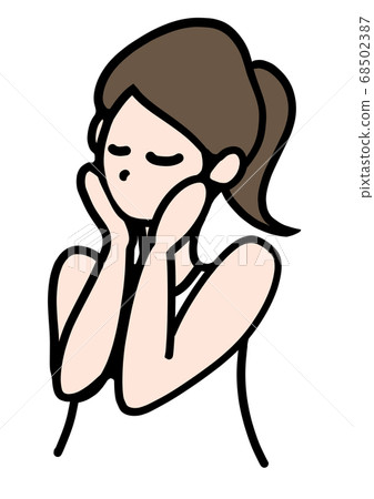 女人放鬆與皮膚護理 68502387