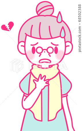 幻滅的臉的高級女人 68502388