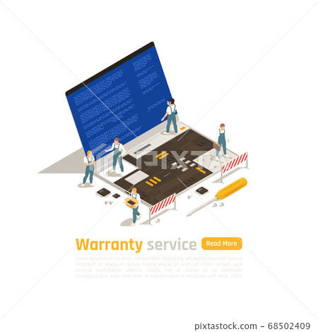 Warranty Service Isometric Poster 68502409