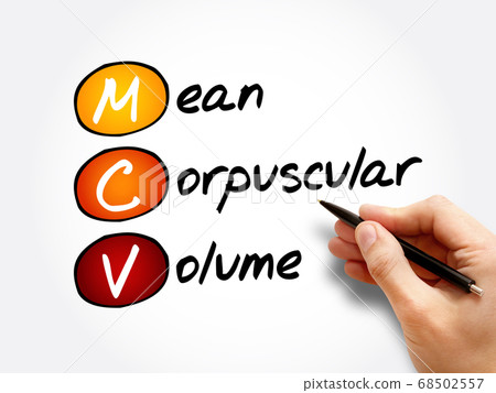 MCV - Mean Corpuscular Volume acronym MCV - Mean Corpuscular Volume acronym 68502557