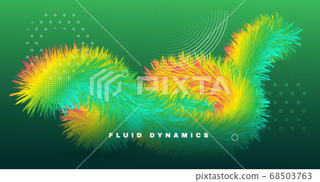 Colorful Fluid Background. 3d Graphic Motion. Colorful Fluid Background. 3d Graphic Motion. 68503763