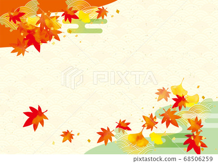 Autumn leaves background material Autumn leaves background material 68506259