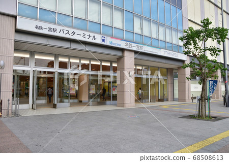 Scenery from the window of the Tokaido Main Line from Maibara Station to Owari Ichinomiya Station 68508613