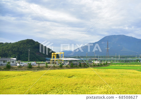 從米原站到尾張一宮站的東海道本線窗口風景 68508627