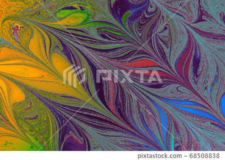 Abstract marble floral pattern texture. Abstract marble floral pattern texture. 68508838