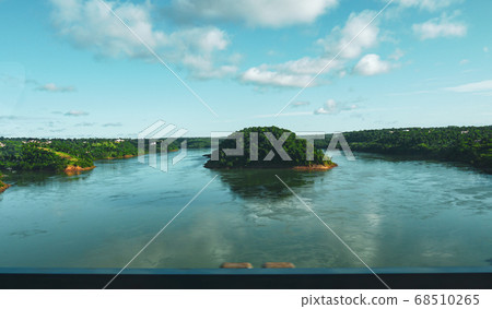Iguazu Falls on the border of Brazil and Argentina Iguazu Falls on the border of Brazil and Argentina 68510265