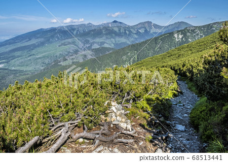Western Tatras from High Tatras mountains, Western Tatras from High Tatras mountains, 68513441