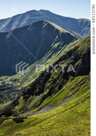 Polish Tatras mountains from Rakon peak, Western 68513790