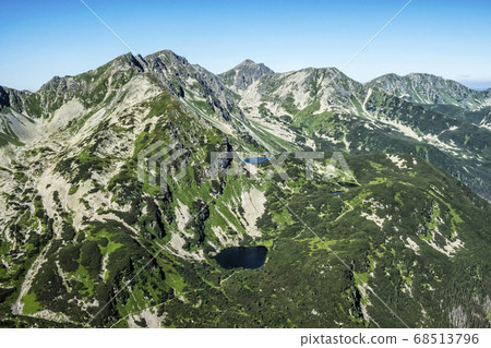 Mountain lakes, Western Tatras, Slovakia, hiking Mountain lakes, Western Tatras, Slovakia, hiking 68513796