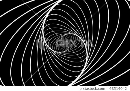 Ellipse optical illusion pattern - Stock Illustration [68514042] - PIXTA