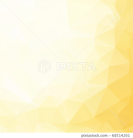 Yellow Polygonal Mosaic Background, Creative 68514201