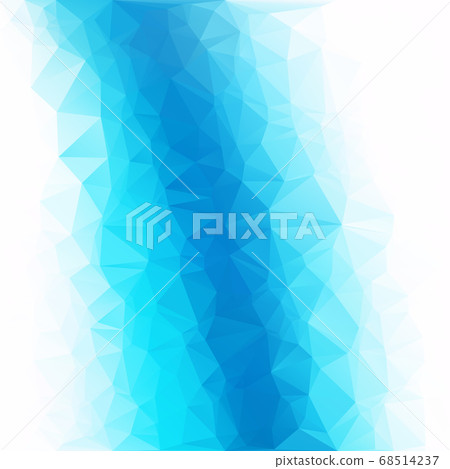 Blue Polygonal Mosaic Background, Creative Design 68514237