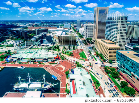 Inner harbor in Baltimore, Maryland 68516904