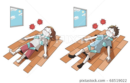 由於中暑和新的冠狀病毒而崩潰的室內結冰 68519022