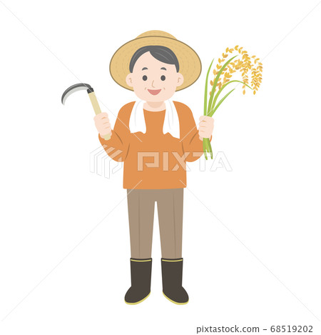 Farmer, farmer, illustration Farmer, farmer, illustration 68519202