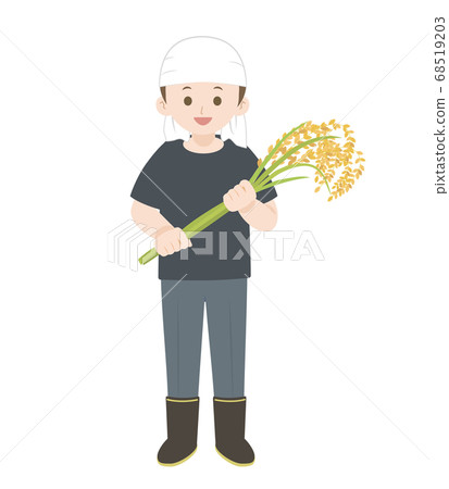 Farmer, farmer, illustration Farmer, farmer, illustration 68519203