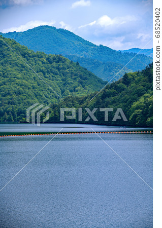 Naramata Dam, Lake Okutone, Minakami Town, Gunma Prefecture Naramata Dam, Lake Okutone, Minakami Town, Gunma Prefecture 68520402