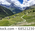 View of the Swiss Alps 68521230