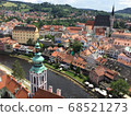 Cityscape of Cesky Krumlov, Czech Republic 68521273
