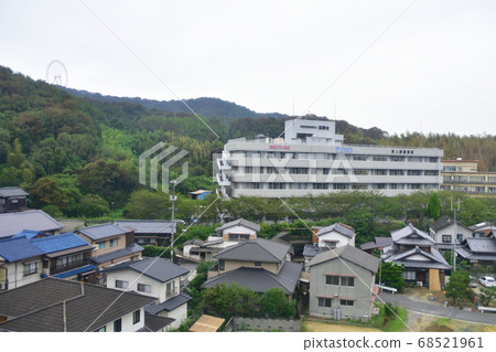 Scenery from the window of Seto Ohashi Line from Sakaide Station to Okayama Station 68521961