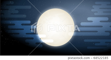 Tsukimi 15th night sky background 68522185