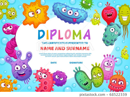 Education school or kindergarten diploma viruses Education school or kindergarten diploma viruses 68522339