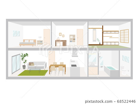 房子橫截面 68522446