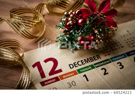 聖誕節十二月日曆 聖誕節十二月日曆 68524221