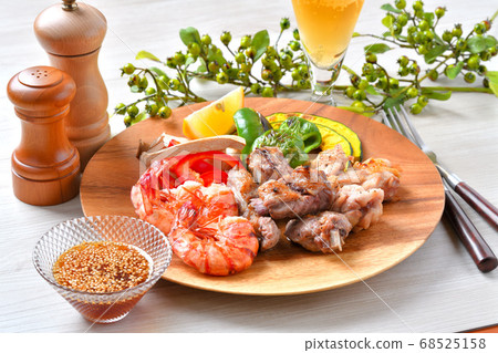 現在是夏天,我想在家燒烤! (BBQ)燒烤盤 現在是夏天,我想在家燒烤! (BBQ)燒烤盤 68525158