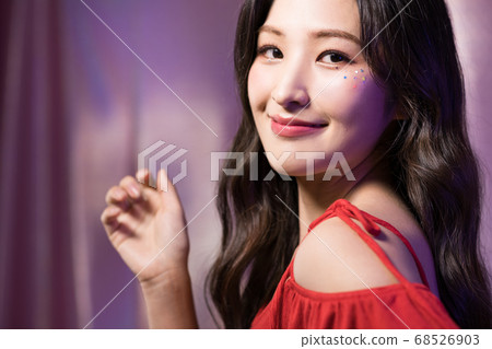 Woman colorful Woman colorful 68526903