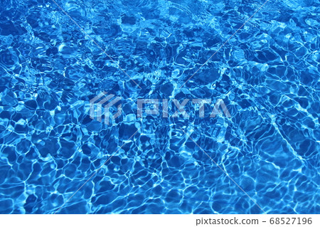 Ripples on the surface of the pool Ripples on the surface of the pool 68527196