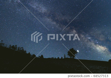 銀河景觀與銀河Photoshop處理 銀河景觀與銀河Photoshop處理 68527313