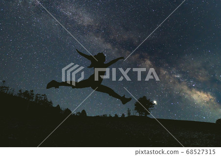 銀河景觀與銀河Photoshop處理 銀河景觀與銀河Photoshop處理 68527315