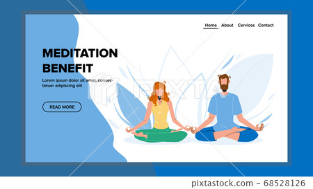 Meditation Benefit Body, Mind And Emotions Vector 68528126