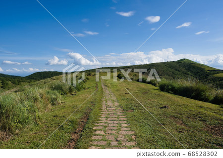 Stone trail on the mountain 68528302