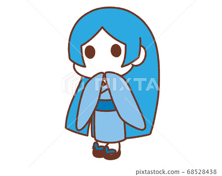 A snow woman 68528438