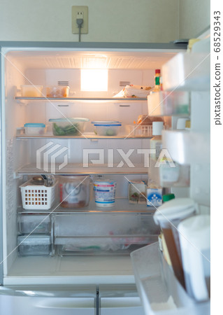 The contents of the refrigerator at home 68529343